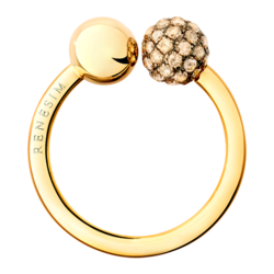 &-Collection Ring Rosé & Diamant – RENÉSIM &-Collection