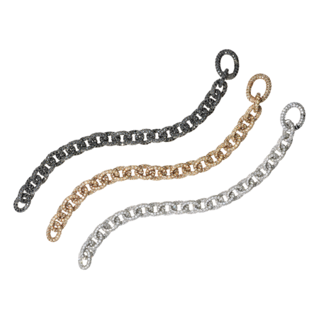 Anchor Chain Armband Champagner in Roségold