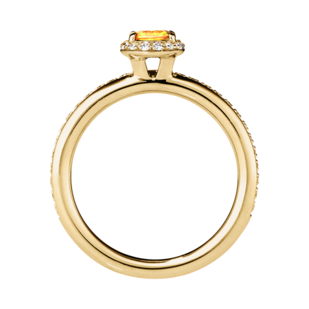 Romance Ring in Gelbgold