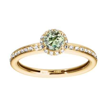 Romance Ring in Gelbgold