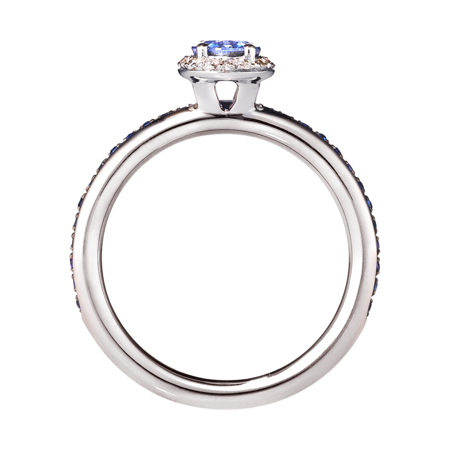 Romance Ring in Weißgold