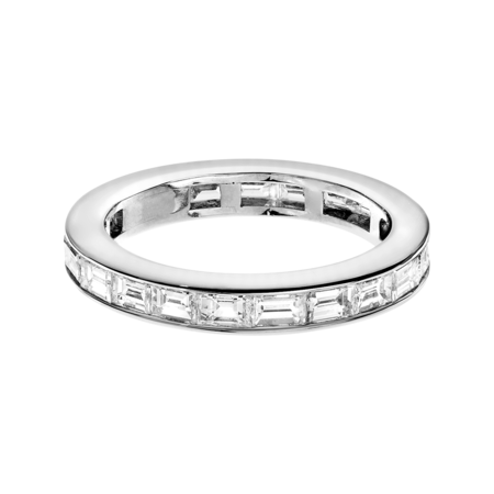 Trauringe mit Memoire Ring Nizza in Platin