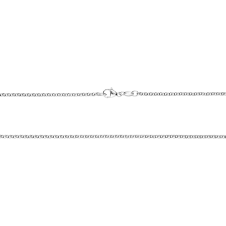 Belcher Chain Necklace in Platinum