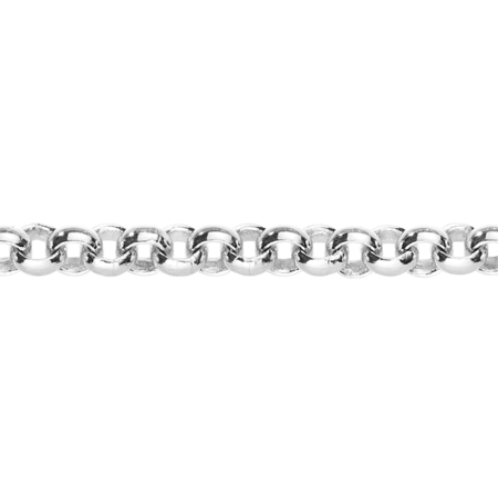 Belcher Chain Necklace in Platinum