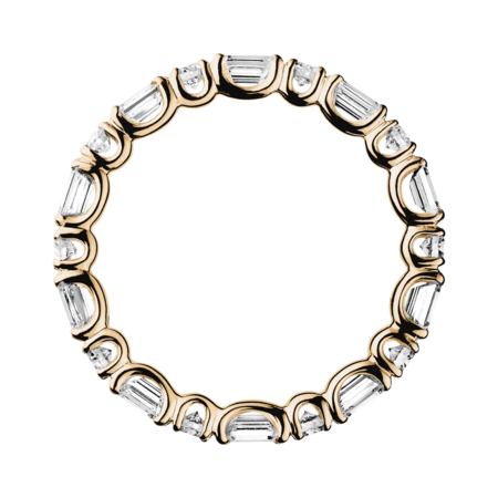 Eternity Ring Cannes in Rose Gold
