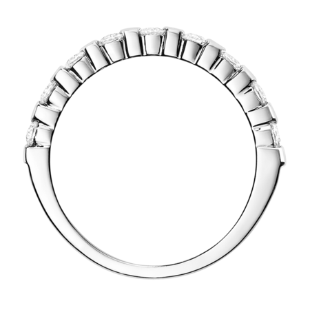 Eternity Ring Knokke in White Gold