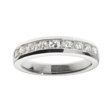 Eternity Ring Tallinn in White Gold