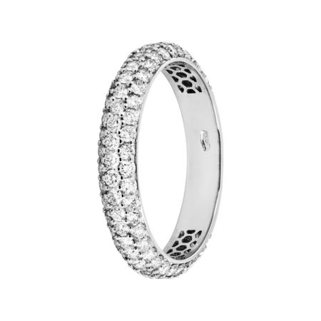 Ring Couleur Blanc in White Gold