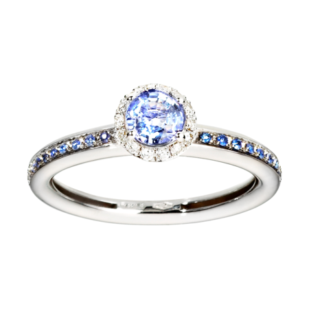 Romance Ring in White Gold