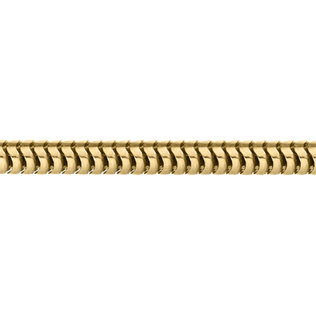 Chaîne maille serpent in Or jaune